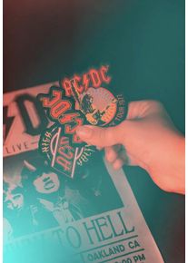 ACDC AC/DC - Set Of 3 - Naszywka - czarny - Onesize - gid://shopify/Metaobject/122746863853