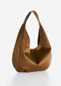 Shopper med nagler, brun, størrelse 28,5x42,5 cm, bonprix