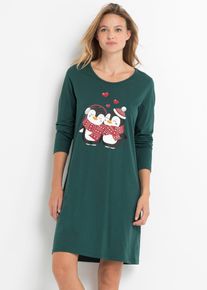 Nattkjole, grønn, størrelse 36/38 (S), bonprix