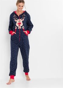 Sweat-overall, blå, størrelse 44/46 (L), bonprix