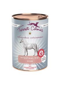 6x400g Intestinal Caballo Terra Canis comida húmeda para perros