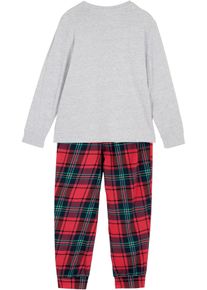 Pyjama enfant (ens. 2 pces) - gris - taille 92/98 - bonprix