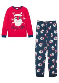 Pyjama en coton doux (ens. 2 pces) - bleu - taille 128/134 avec coton - bonprix