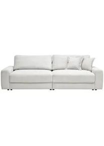 Carryhome Megasofa , Creme , Textil , Füllung: Schaumstoff,Hohlfaser , 278x93x112 cm , Rücken echt , Wohnzimmer, Sofas & Couches, Sofas, Bigsofas