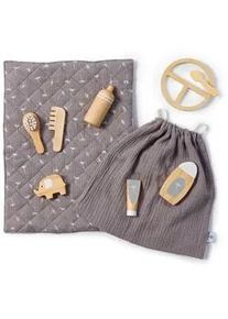 Musterkind Puppen-Pflegeset , Holz , 40x2x30 cm , EN 71, Ce , Spielzeug, Holzspielzeug