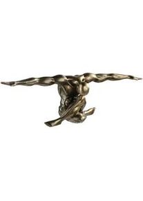 Skulptur , Champagner , Kunststoff , 59.5x20x19 cm , Dekoration, Dekofiguren & Skulpturen, Skulpturen