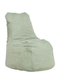 Sitzsack , Grün , Textil , 270 l , Füllung: Styroporkugeln , 80x100x85 cm , Kleinmöbel