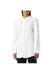 Sidona, Blusen, Klassische Blouse mit Elastischen Bündchen und Knopfleiste, (S)