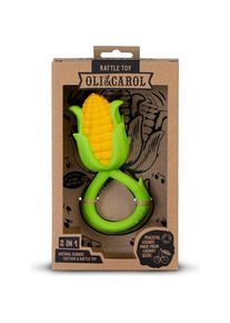 Oli and Carol, Babyrassel, Corn Rattle toy