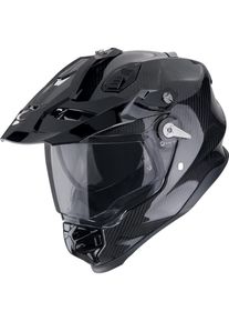 Scorpion Exo, Motorradhelm, Scorpion Exo-ADF-9000 Carbon AIR Motocross-Helm Schwarz 2XL (62 - 63 cm, XXL)