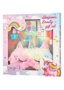 Souza Set Make-up und Schlafmaske Einhorn