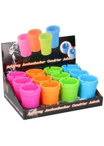 Edco, Aschenbecher, Ashtray D8xH11cm PP