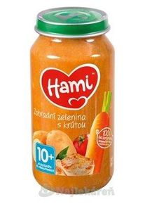 Hami pr&iacute;krm z&aacute;hradn&aacute; zelenina s morkou 250g
