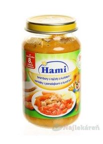 Hami príkrm šťavnaté kuracie mäso so zeleninou 200g