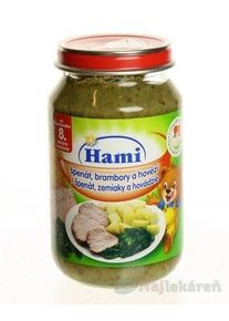 Hami špenát zemiaky a hovädzie 200 g