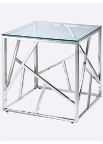 HEINE HOME Beistelltisch 1 Stk. tlg. in grau, Größe B/H/T: 50 cm x 50 cm x 50 cm