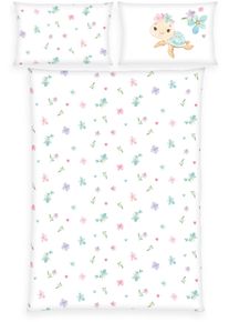 Baby Best Babybettwäsche »Little Turtle« 2 Stk. tlg. mit liebevollem Motiv in bunt, Größe B/L: 40 cm x 60 cm