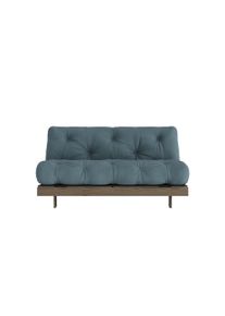 Karup Design Daybett »Daybett Roots Schlafsofa – Gästebett & Sofa aus FSC -Kiefer« Inkl. Futonmatratze in blau, Größe Liegefläche B/L: 160 cm x 200...