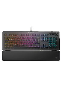 Turtle Beach Gaming-Tastatur »Vulcan II, Linear« (Funktionstasten Handgelenkauflage Lautstärkeregler Profil-Speicher Ziffernblock verstellbare...