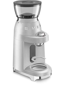 Smeg Kaffeemühle »CGF02SSEU« 150 W Kegelmahlwerk 240 gBohnenbehälter in schwarz