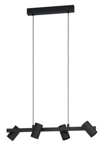 Eglo Hängeleuchte »GATUELA 1 Pendellampe in schwarz, Größe Höhe: 110 cm