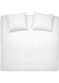 Damai Bettwäsche »Pure Uni« 3 Stk. tlg. in großer Farbauswahl in weiß, Größe B/L: 80 cm x 80 cm & 80 cm x 80 cm