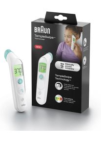 Braun Fieberthermometer »TempleSwipe Stirnthermometer​ - BST200« Geeignet für alle Altersgruppen​: Säuglinge, Kinder und Erwachsene in blau