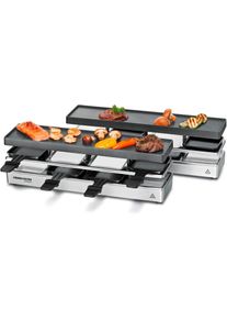 Rommelsbacher Raclette »RC 1600« 8 Stk. Raclettepfännchen 1.590 W in silberfarben