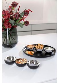 Fink Dekoschale »PICCA, 3er Schalen« in schwarz