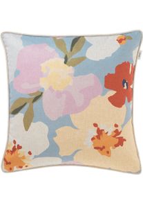 Esprit Kissenbezüge »Charlotte« im floralem Skandi-Style in blau, Größe B/L: 45 cm x 45 cm