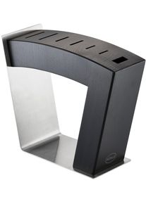 Rösle Rösle Messerblock »MoveX« 1 Stk. aus Edelstahl und Eschenholz, zwei Standpositionen, unbestückt in silberfarben