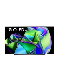 LG OLED-Fernseher »OLED83C37LA« 210 cm/83 ′′ Smart-TV in schwarz, Größe 83 ′′