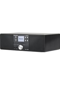 Panasonic Stereoanlage »DM202« (Bluetooth Digitalradio (DAB+) FM-Tuner UKW mit RDS 24 W) in schwarz