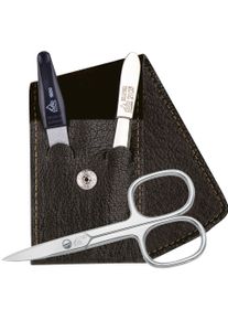 ERBE® Erbe Damen Maniküre-Etui »Maniküre Set Taschen-Etui in braun, Größe B/H/T: 50 mm x 100 mm x 25 mm 3 Stk.