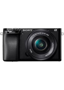 Sony Kompaktkamera »Alpha 6100 APS-C«, 24,2, Bluetooth in schwarz