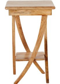 HEINE HOME Beistelltisch 1 Stk. tlg. in beige, Größe B/H/T: 40 cm x 66 cm x 40 cm