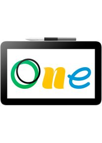Wacom Grafiktablett »One 12 pen display« (29,5 cm / 11,6 ′′) Android Full HD ) in weiß