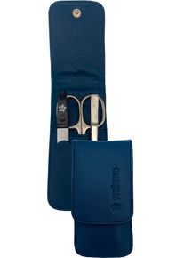 Pfeilring Damen Maniküre-Etui Nappaleder in blau, Größe B/H/T: 55 mm x 125 mm x 20 mm 3 Stk.