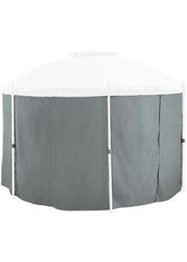 Konifera Pavillonseitenteil in grau