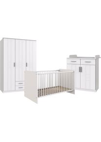 wimex Babyzimmer-Komplettset »Borkum« 3 Stk. tlg. in weiß