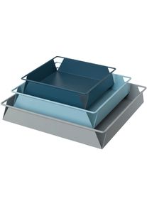 Andas Tablett »Nilsby« in bunt, Größe B/L: 21 cm x 21 cm