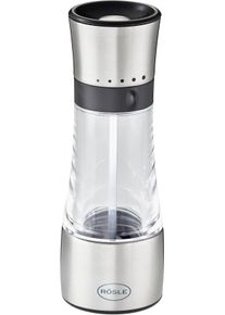 Rösle Rösle Gewürzmühle verstellbare Mahlstufen, einfaches Nachfüllen, Edelstahl 18/10 in silberfarben