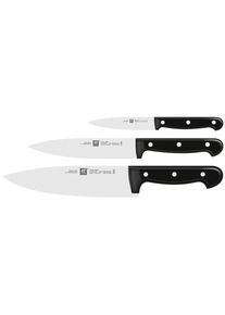 Zwilling Messer-Set »TWIN Chef 2« Sonderschmelze, Ergonomisch, Robust, Langlebig in schwarz