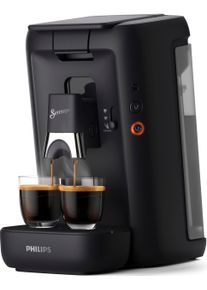 Philips Senseo Kaffeepadmaschine »Maestro CSA260/65, mit drei Kaffee-Einstellungen, aus 80% rec. Plastik« Memo-Funktion in schwarz
