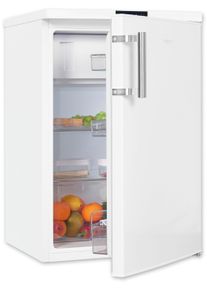 Exquisit Kühlschrank »KS16-4-HE-010D weiss« 85 cm hoch 56 cm breit in silberfarben