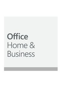 Microsoft Officeprogramm »Office Home and Business 2024« (Officeprogramm ) in farblos