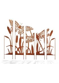 Locker Gartenstecker »76045-06« in braun, Größe 135 cm