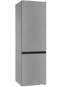 Exquisit Kühl-/Gefrierkombination »KGC265-70-040D inoxlook« 180 cm hoch 54,5 cm breit in silberfarben