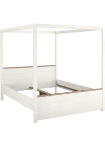 Set One By Musterring Himmelbett »York Schlafen« 1 Stk. tlg. Liegefläche 180 x 200 cm in weiß, Größe B/H/L: 185,6 cm x 200,4 cm x 208,4 cm