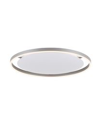 Just Light Deckenleuchte »RITUS« LED-Board 1 Stk. Warmweiß LED in grau, Größe Ø 5,9 cm